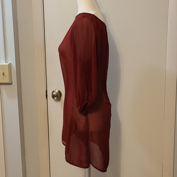 Lily white chiffon top - Picture 4 of 5